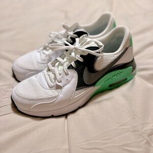 Nike Shoes | Nike Air Max Excee Women’s White Green Glow Dm8346-100 Size 9
